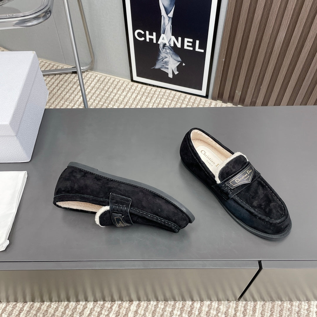 DIOR Loafer In Black Suede 996005