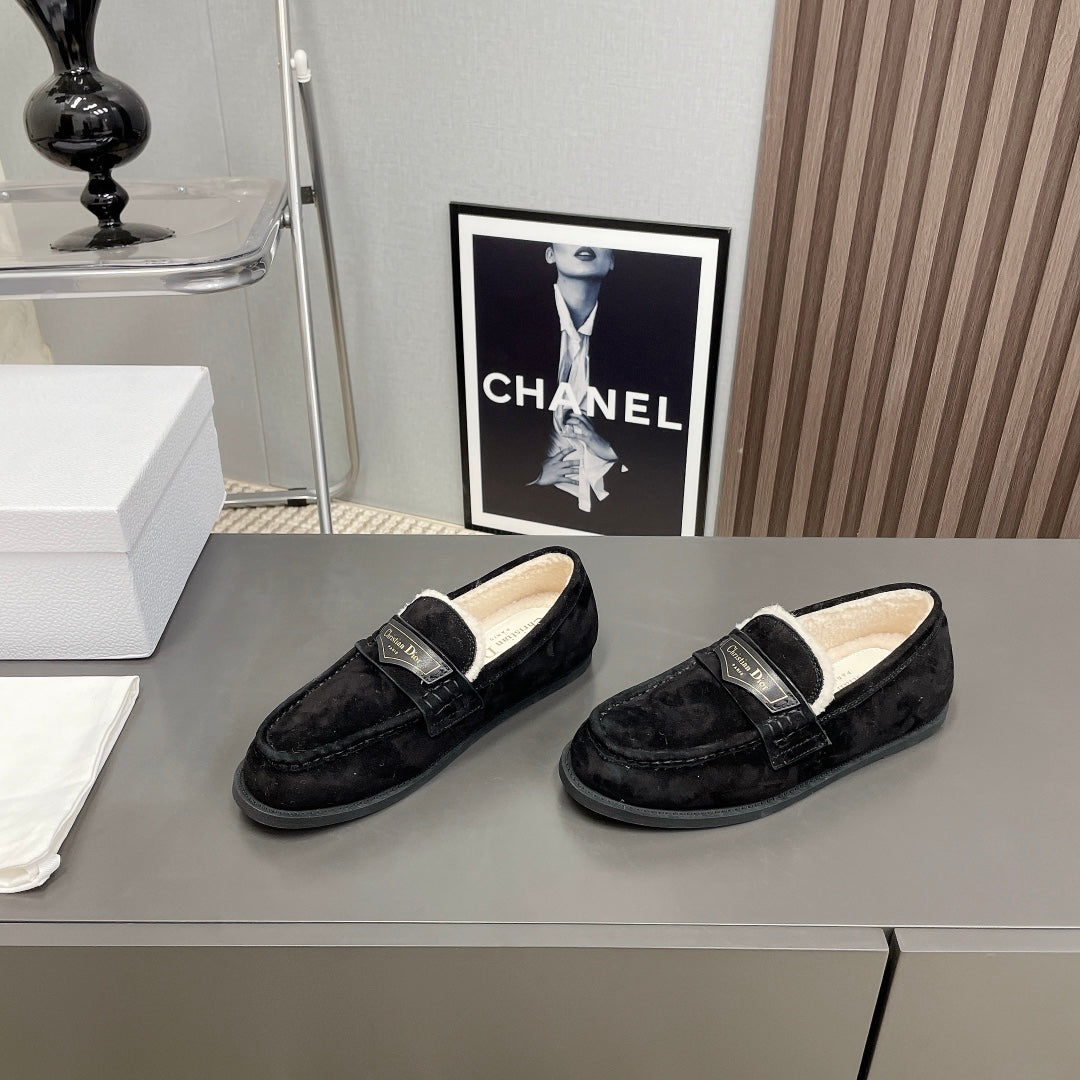 DIOR Loafer In Black Suede 996005