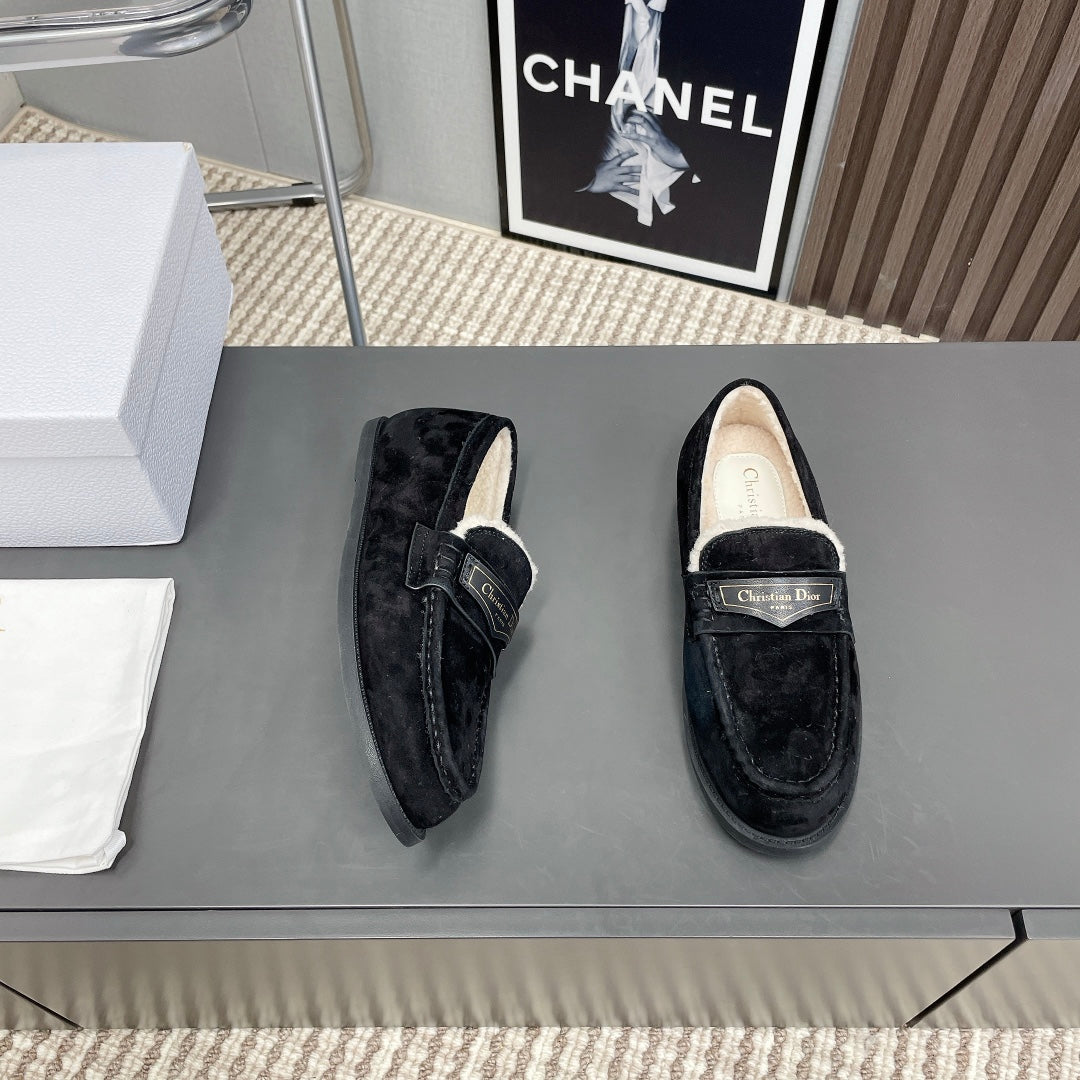 DIOR Loafer In Black Suede 996005