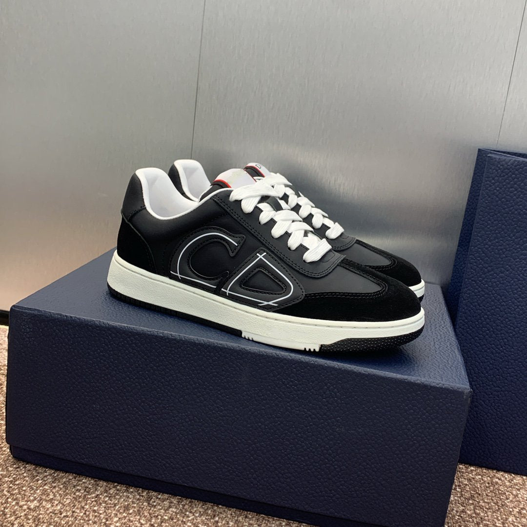 DIOR homme black calfskin suede