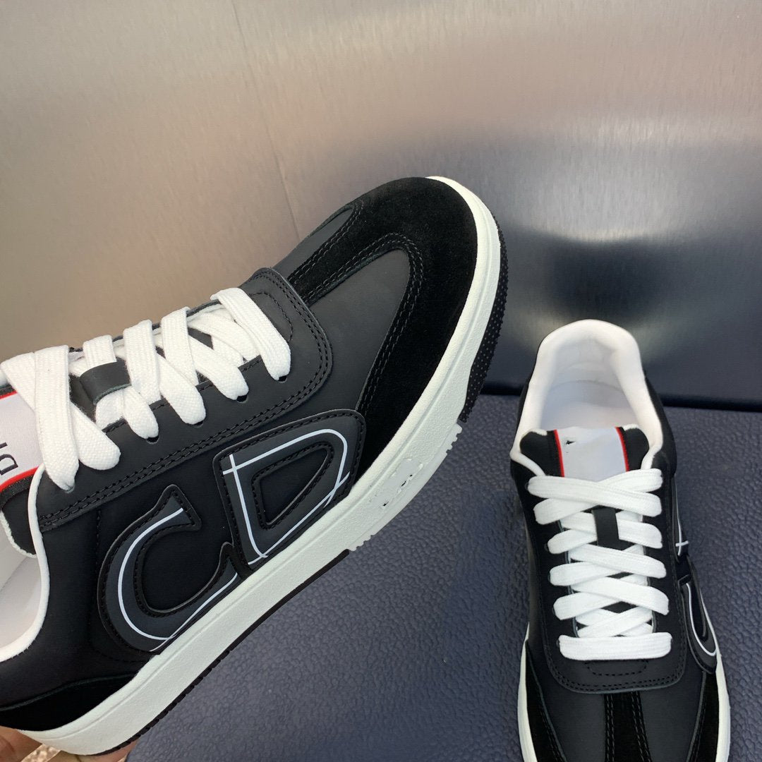 DIOR homme black calfskin suede