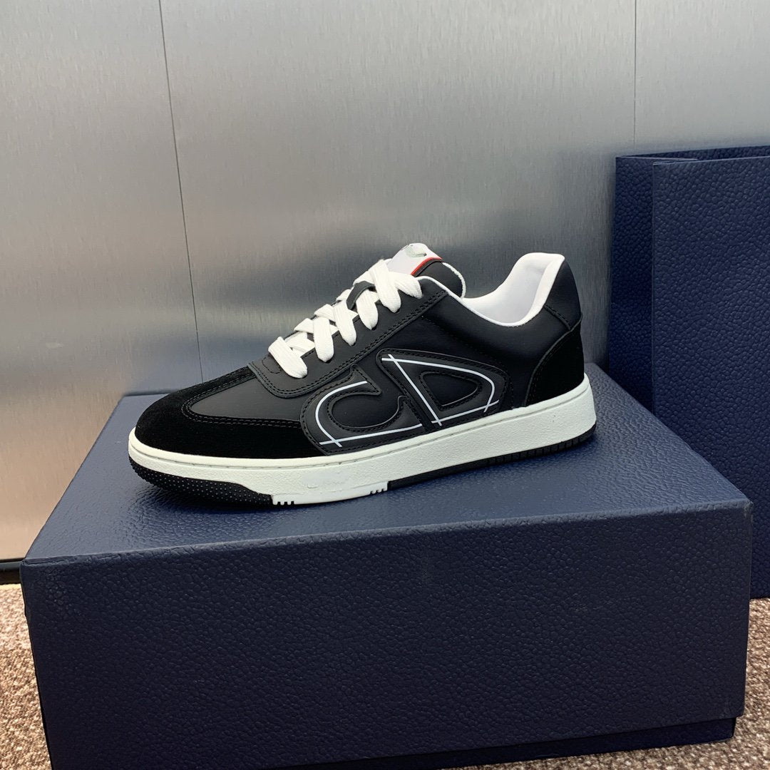 DIOR homme black calfskin suede