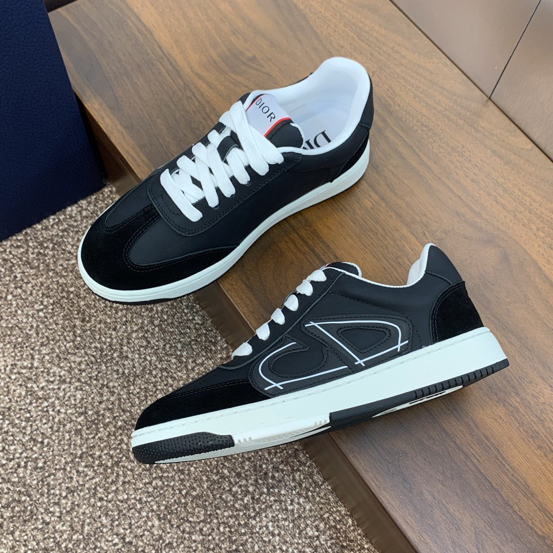 DIOR homme black calfskin suede