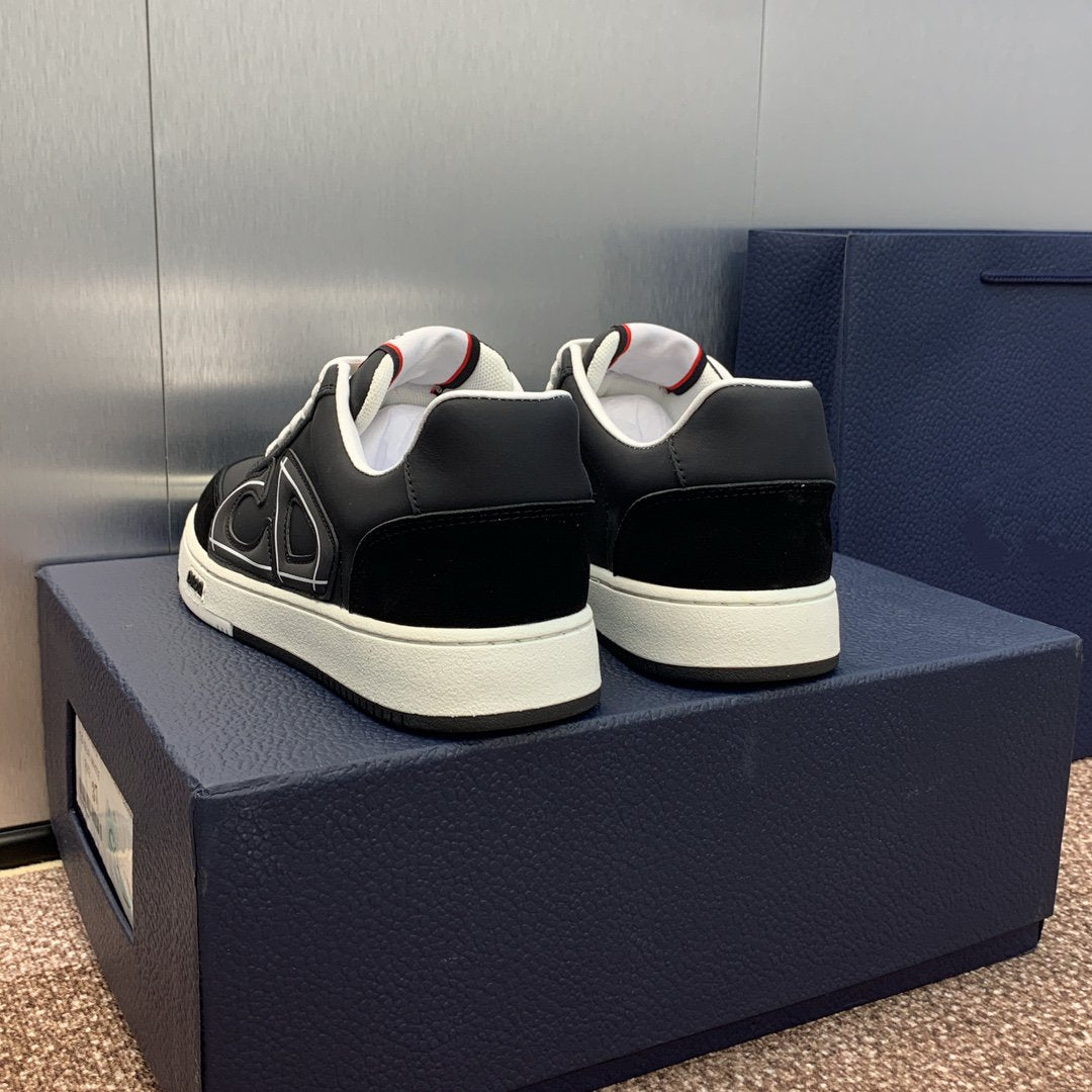 DIOR homme black calfskin suede