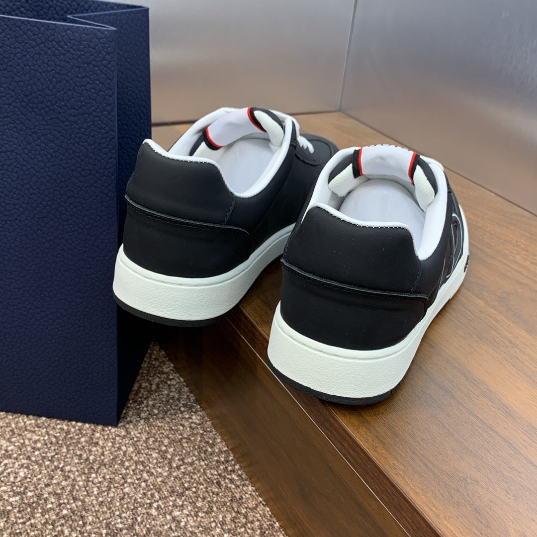 DIOR homme black white calfskin
