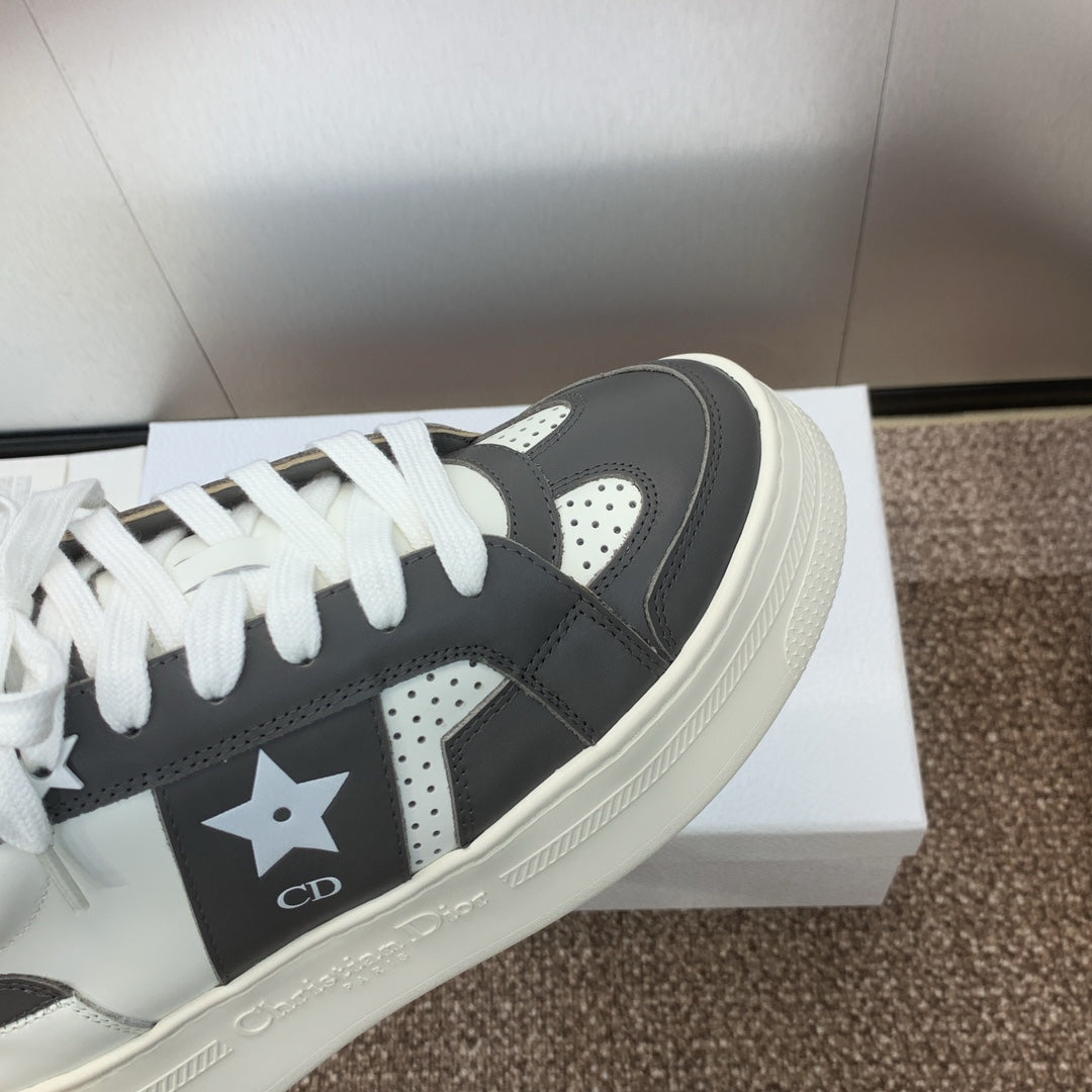 DIOR Star Platform Sneaker 35mm Black Calfskin