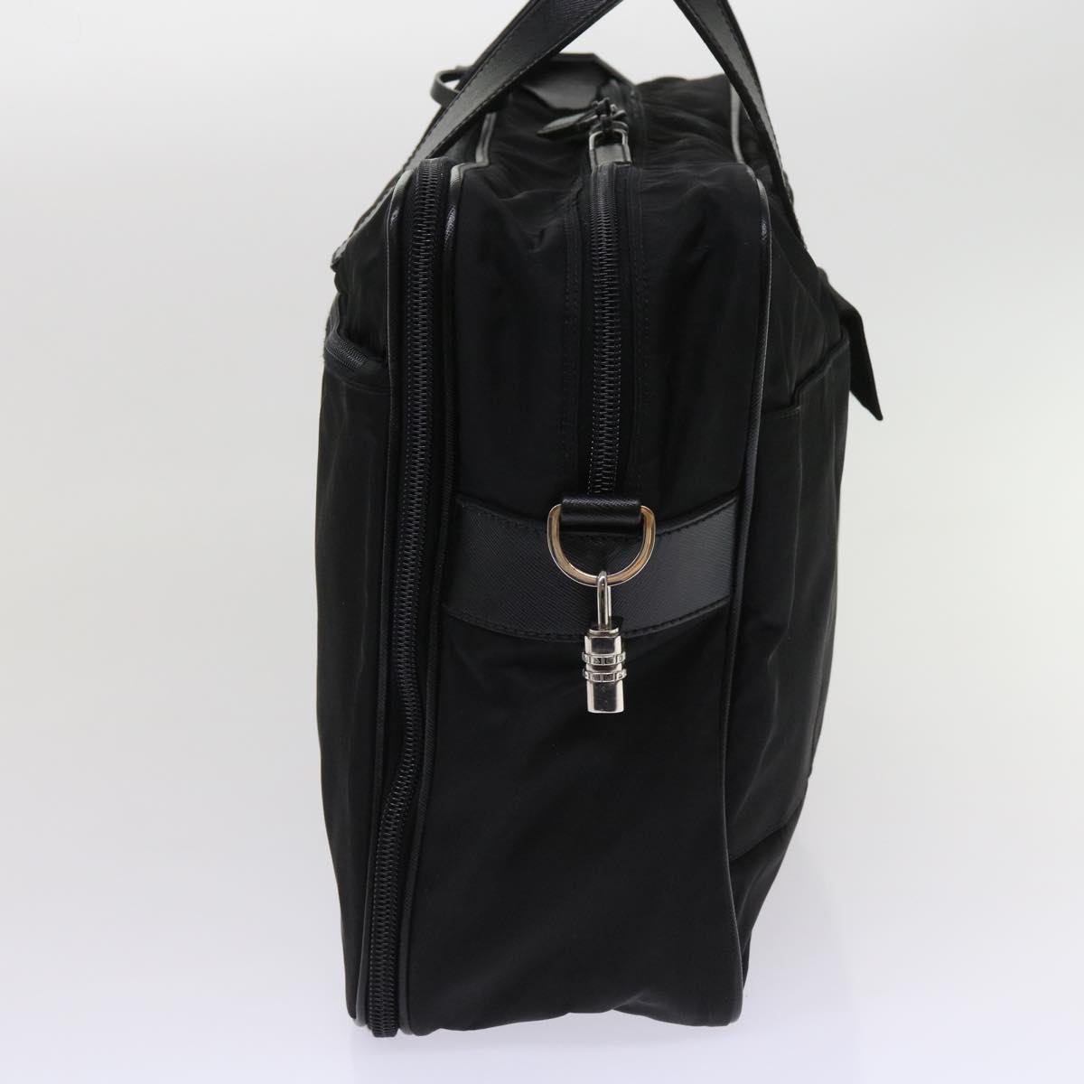 PRADA Business Bag Nylon 2way Black ki3987