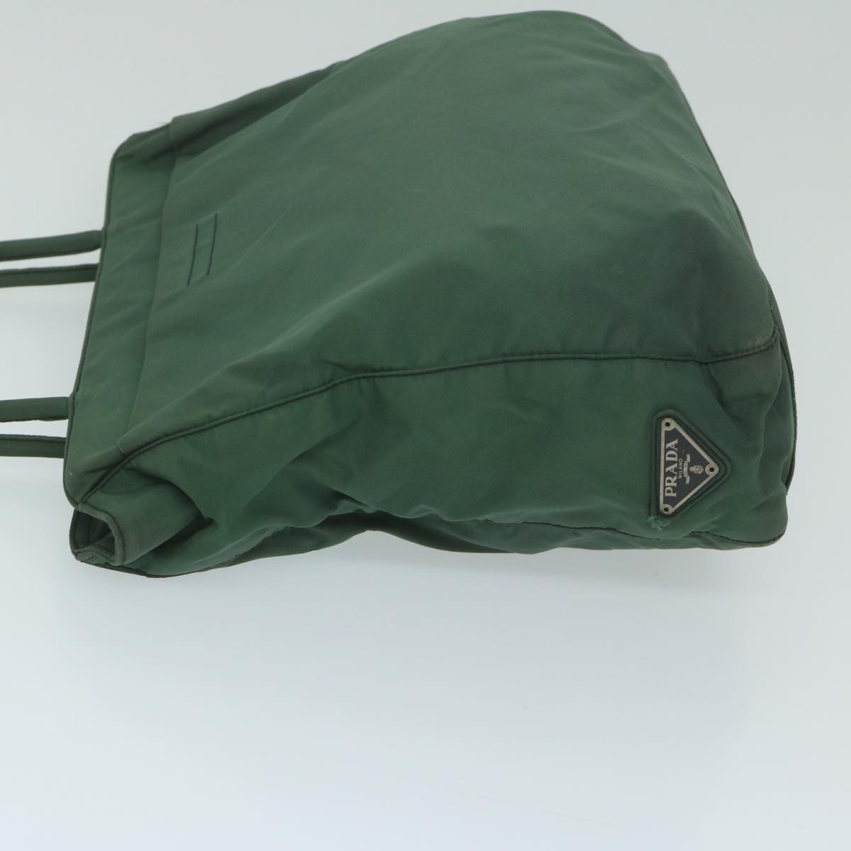 PRADA Tote Bag Nylon Green ki4037
