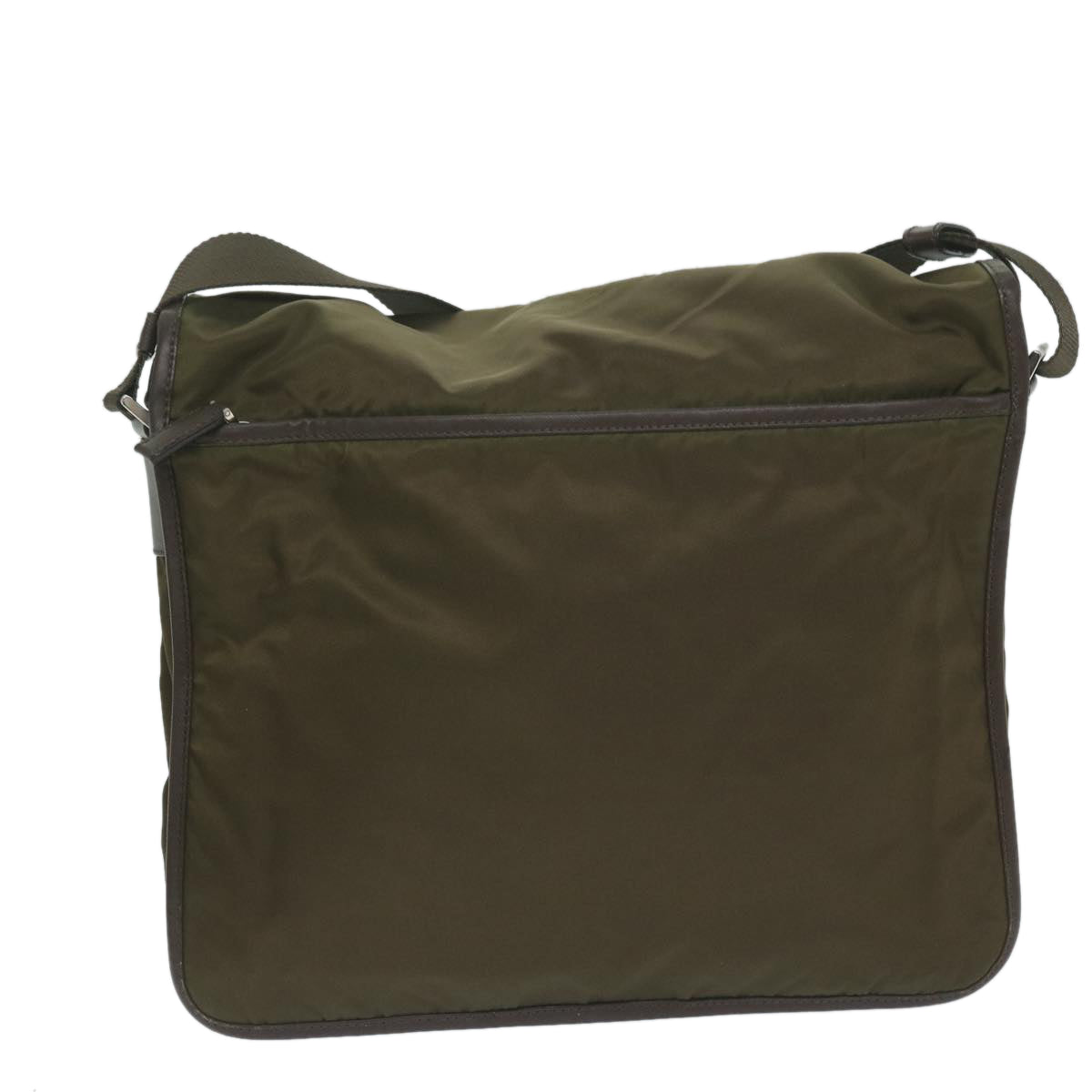 PRADA Shoulder Bag Nylon Khaki ki4039