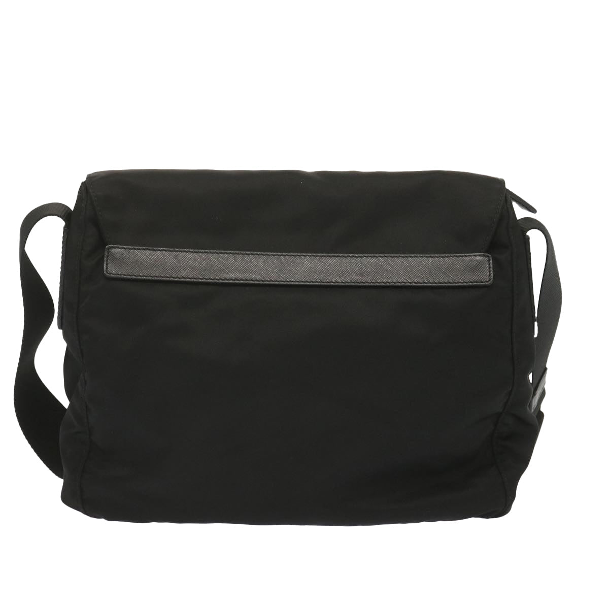 PRADA Shoulder Bag Nylon Black  ki4138
