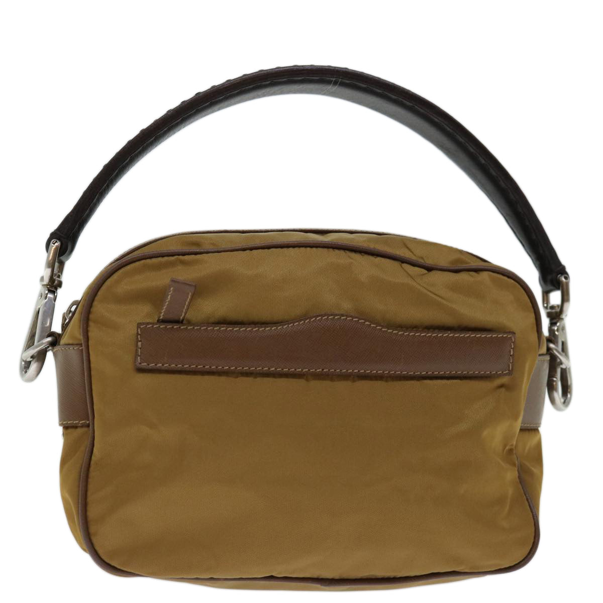 PRADA Shoulder Bag Nylon Brown  ki4171