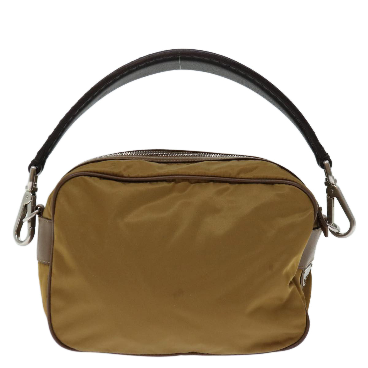PRADA Shoulder Bag Nylon Brown  ki4171