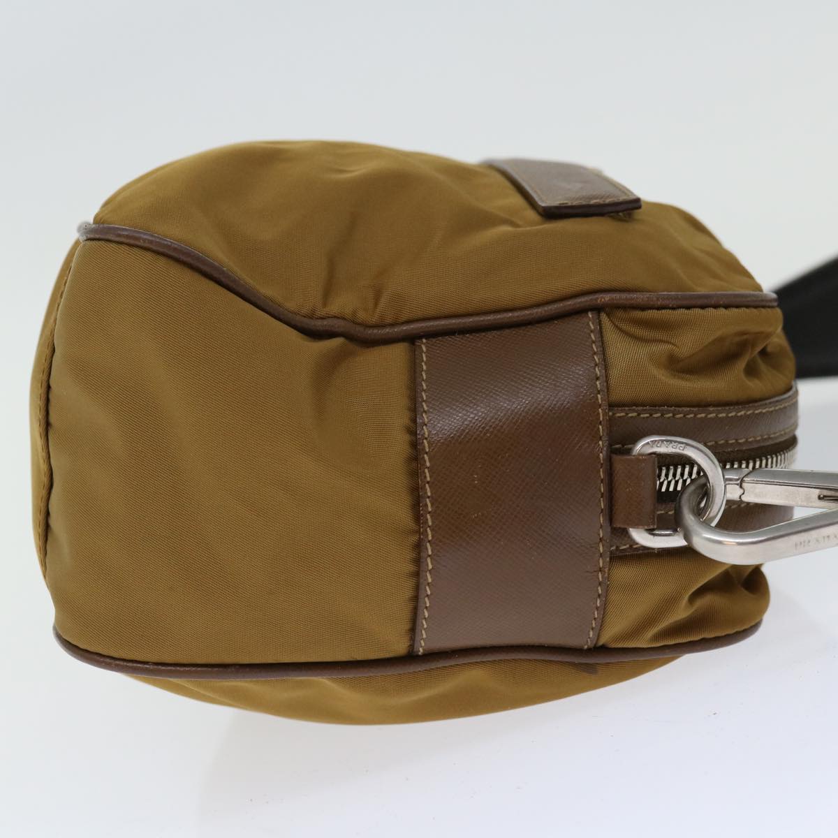 PRADA Shoulder Bag Nylon Brown  ki4171