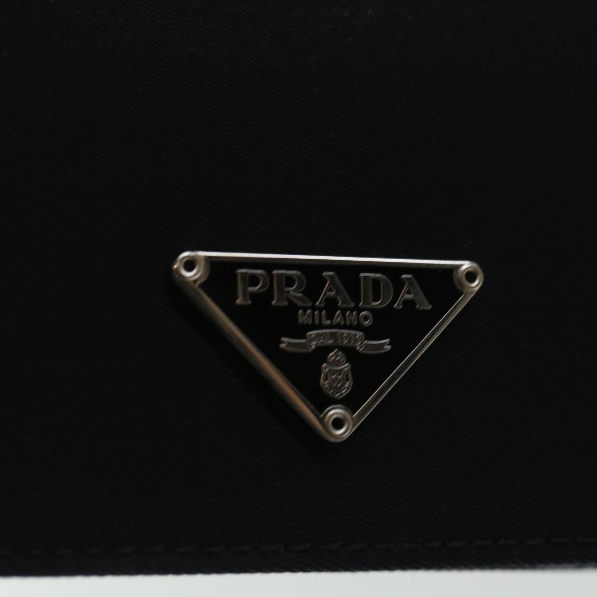 PRADA Day Planner Cover Nylon Black  ki4181