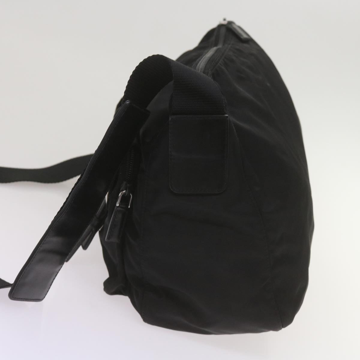 PRADA Shoulder Bag Nylon Black  ki4251