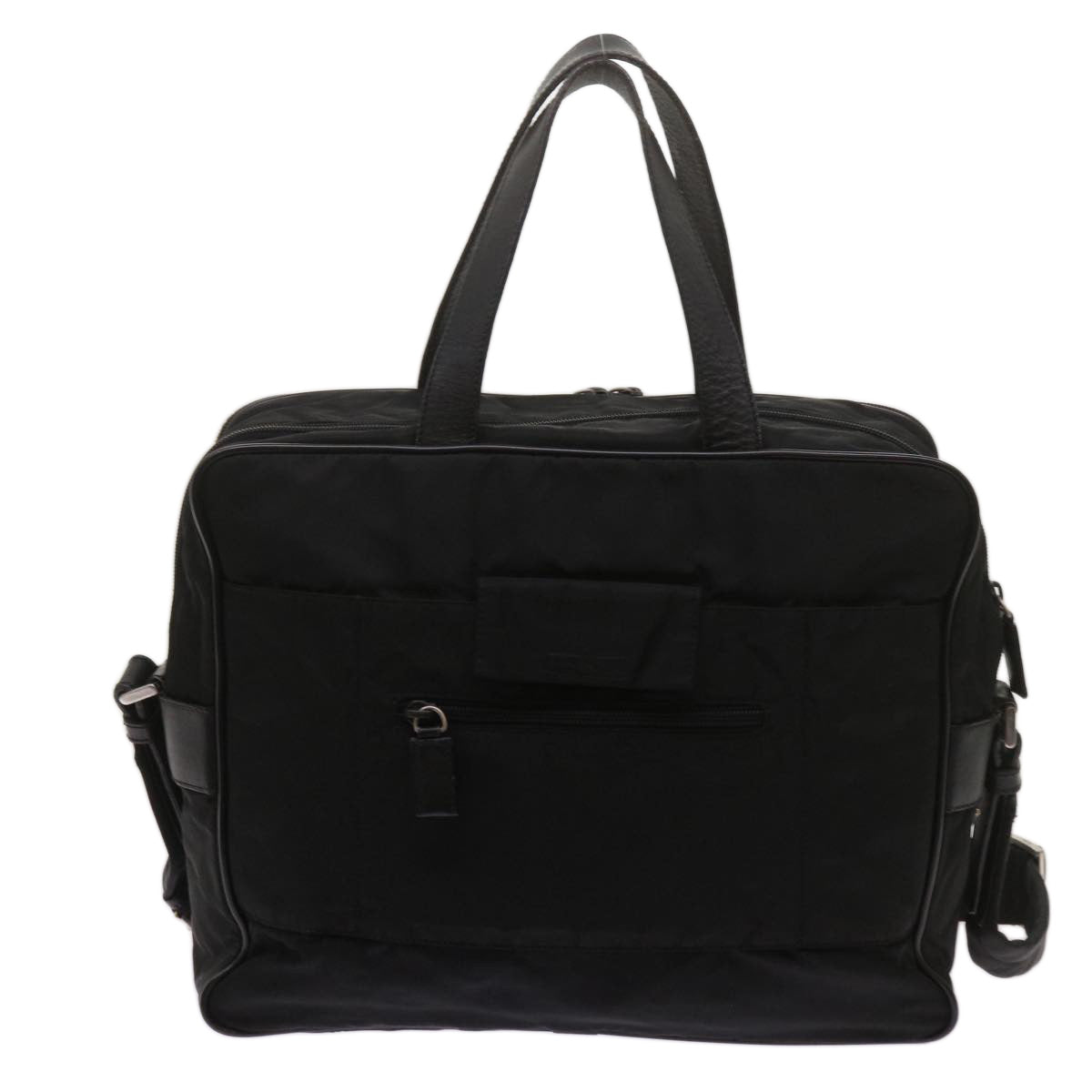 PRADA Briefcase Nylon 2way Black ki4282