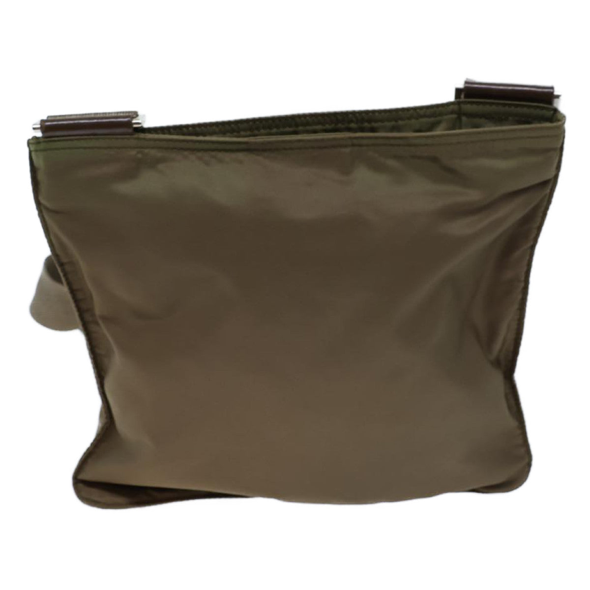 PRADA Shoulder Bag Nylon Khaki ki4387