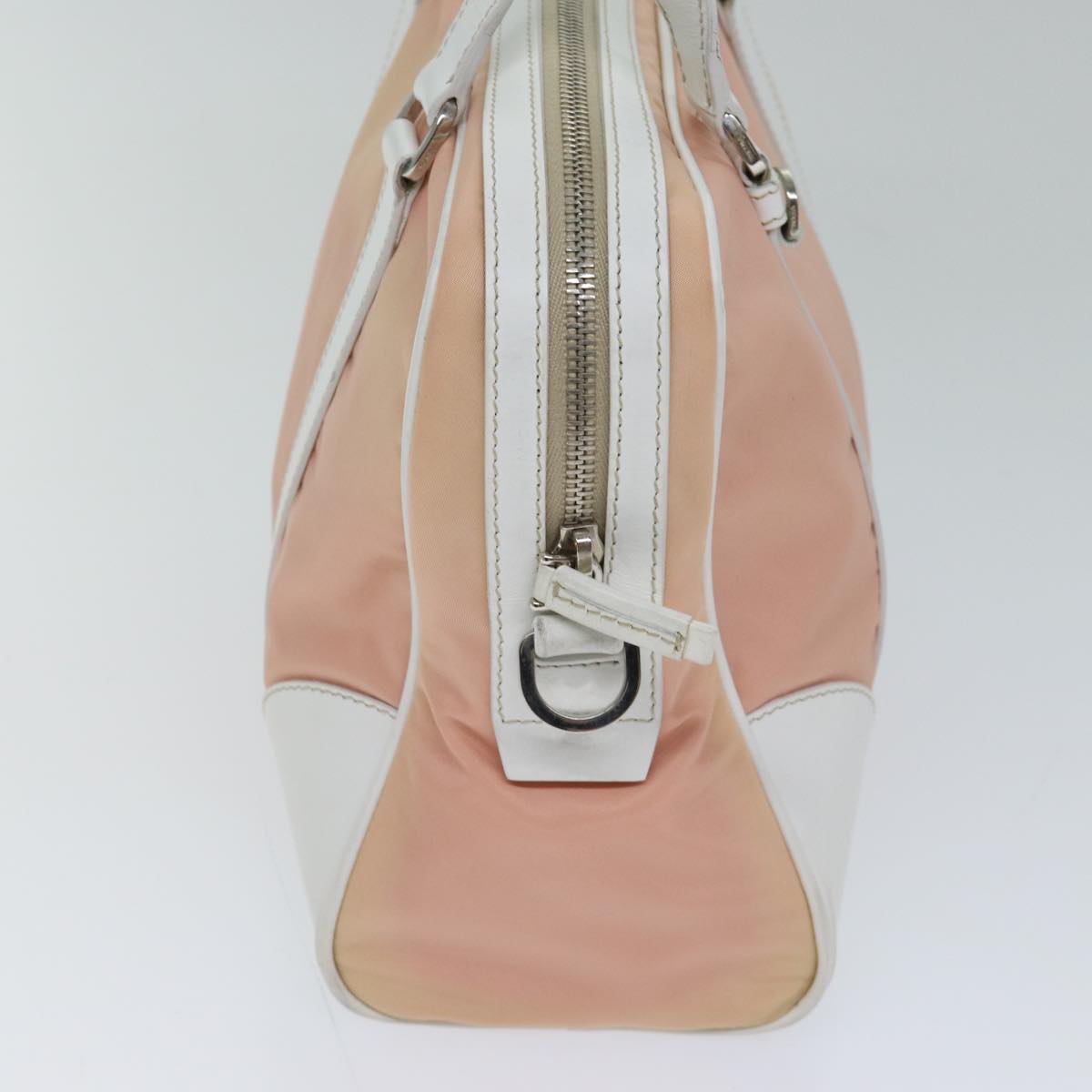 PRADA Hand Bag Nylon 2way Pink ki4404