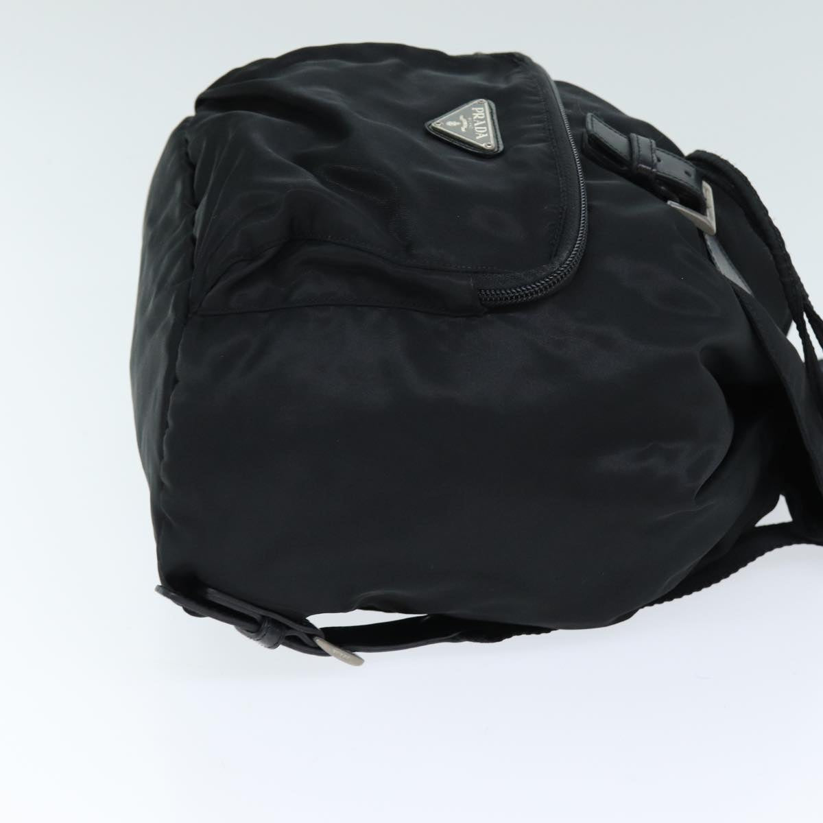 PRADA Backpack Nylon Black ki4429