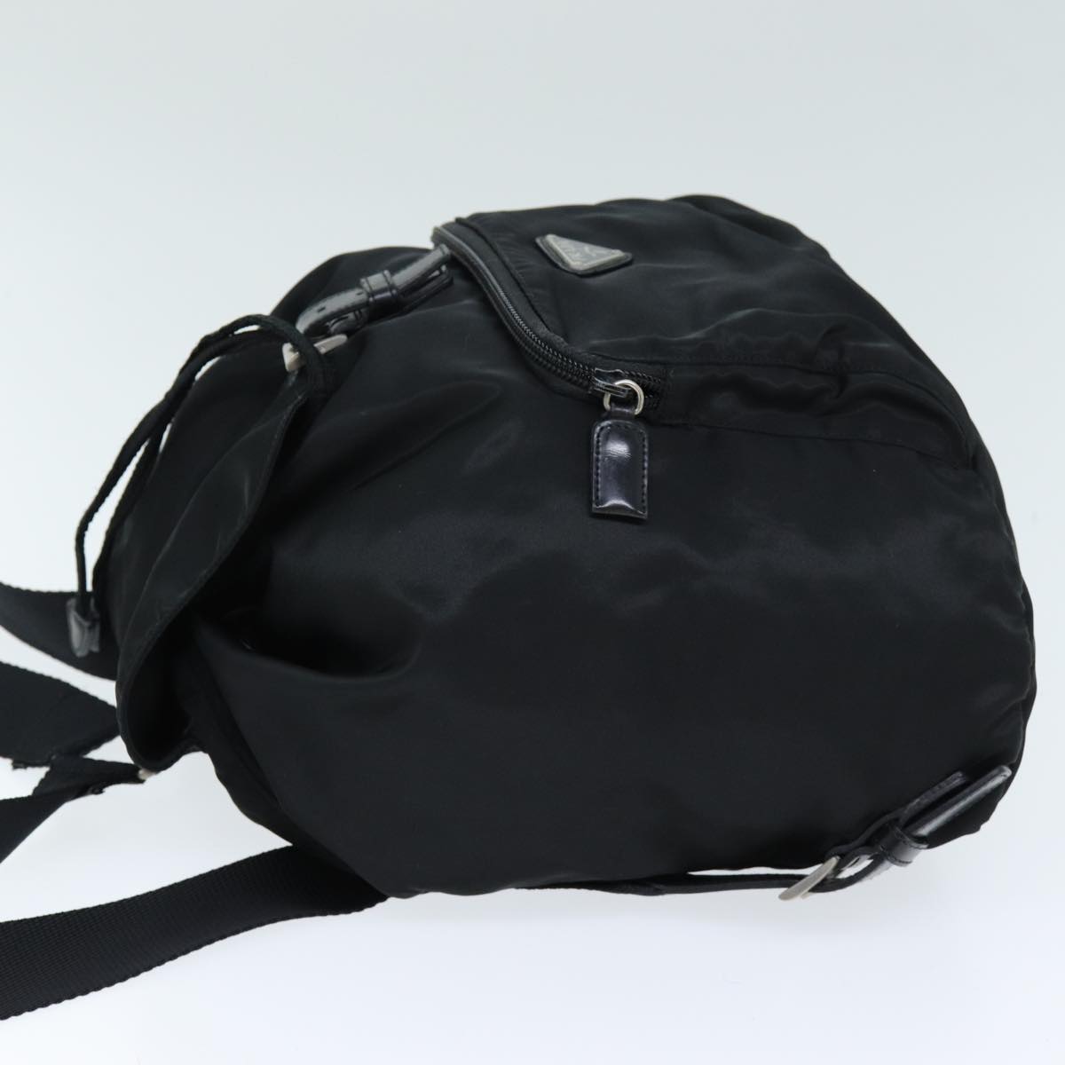PRADA Backpack Nylon Black ki4429