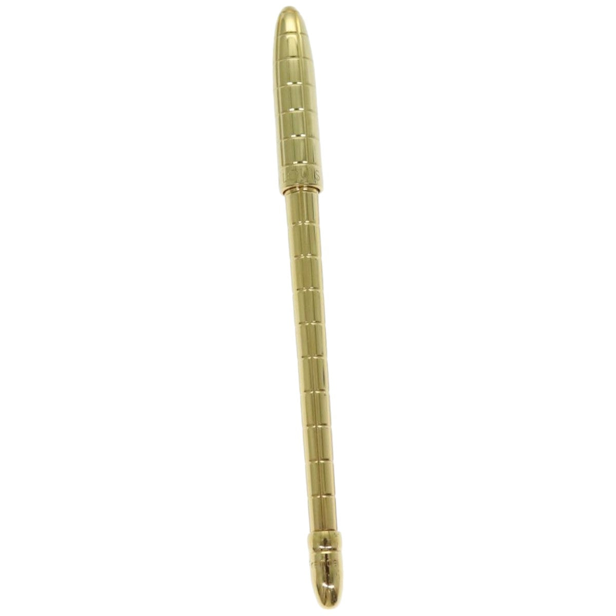 LOUIS VUITTON Styro Agenda Ballpoint Pen metal Gold Tone LV ki4516