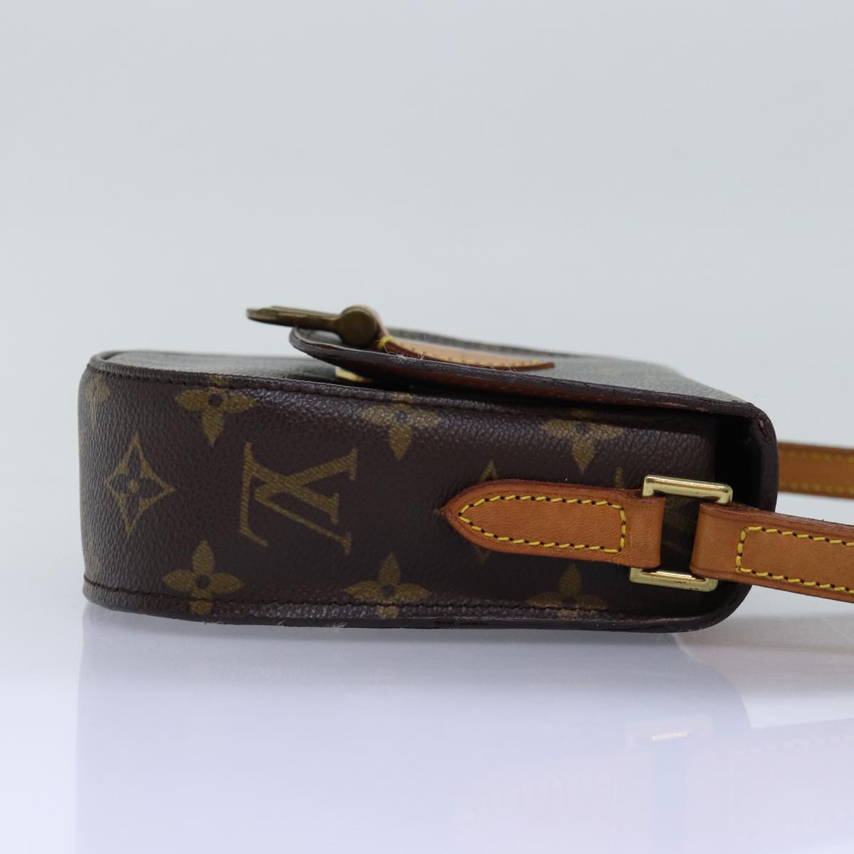 LOUIS VUITTON Monogram Saint Cloud PM Shoulder Bag M51244 ki4525