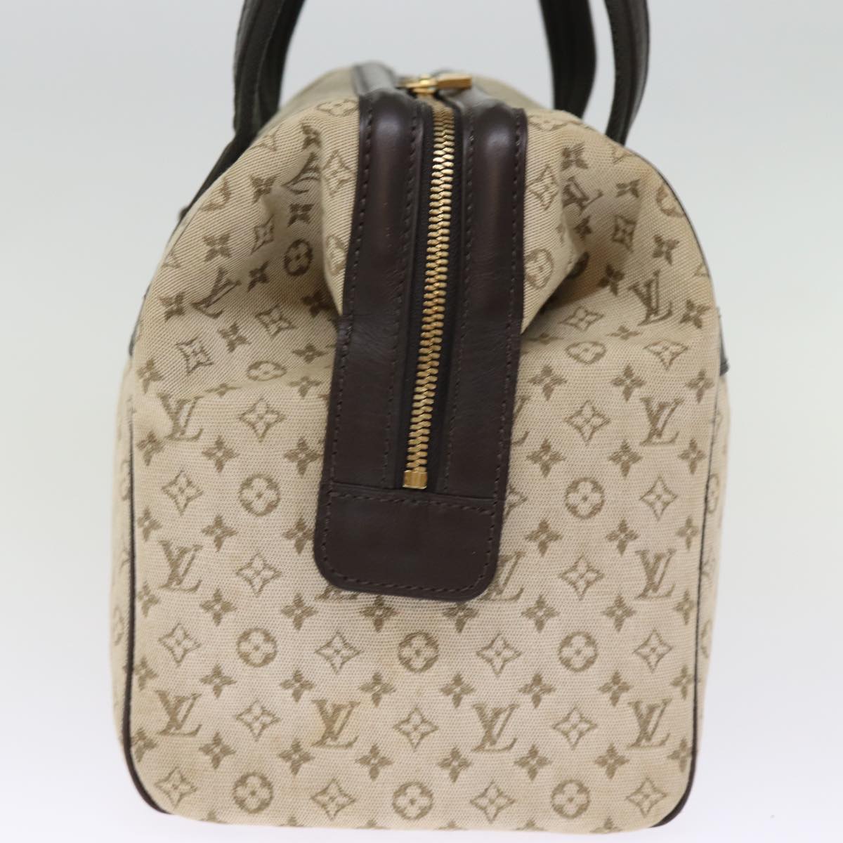 LOUIS VUITTON Monogram Mini Josephine GM Hand Bag Khaki M92310 LV ki4533