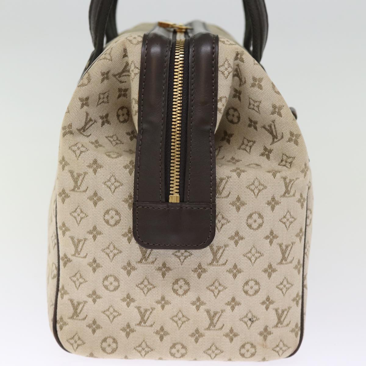 LOUIS VUITTON Monogram Mini Josephine GM Hand Bag Khaki M92310 LV ki4533