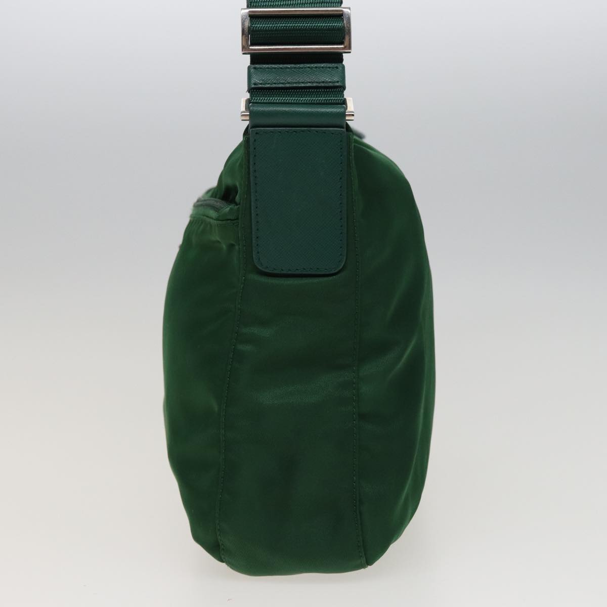 PRADA Shoulder Bag Nylon Green ki4573