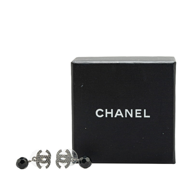 Chanel Coco Mark Swing Ball Earrings
