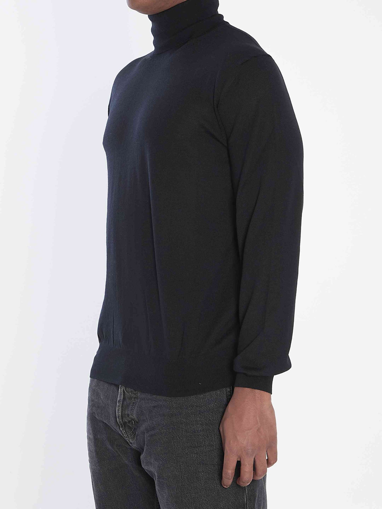 Saint Laurent Men Wool Turtleneck Sweater