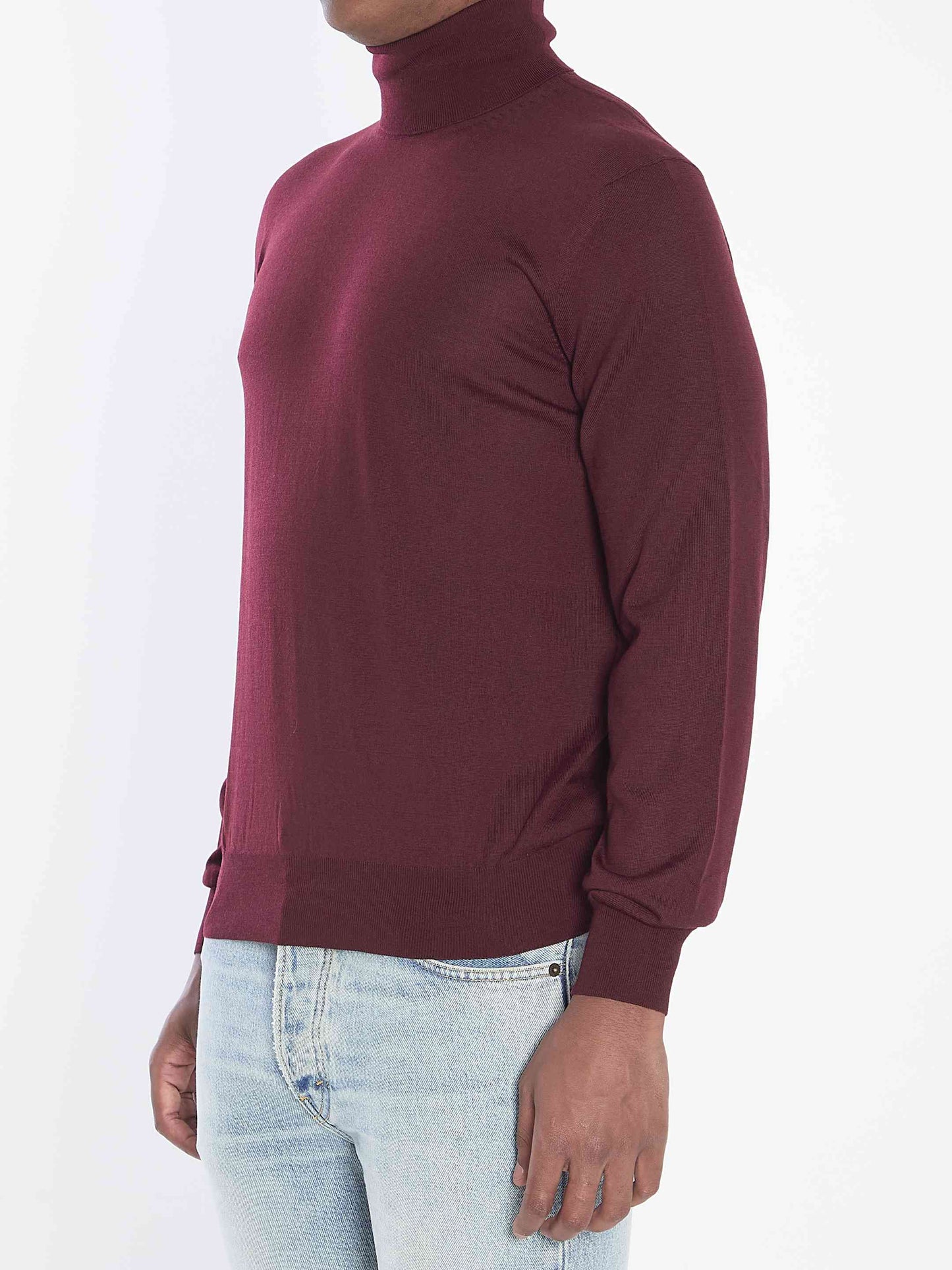 Saint Laurent Men Wool Turtleneck Sweater
