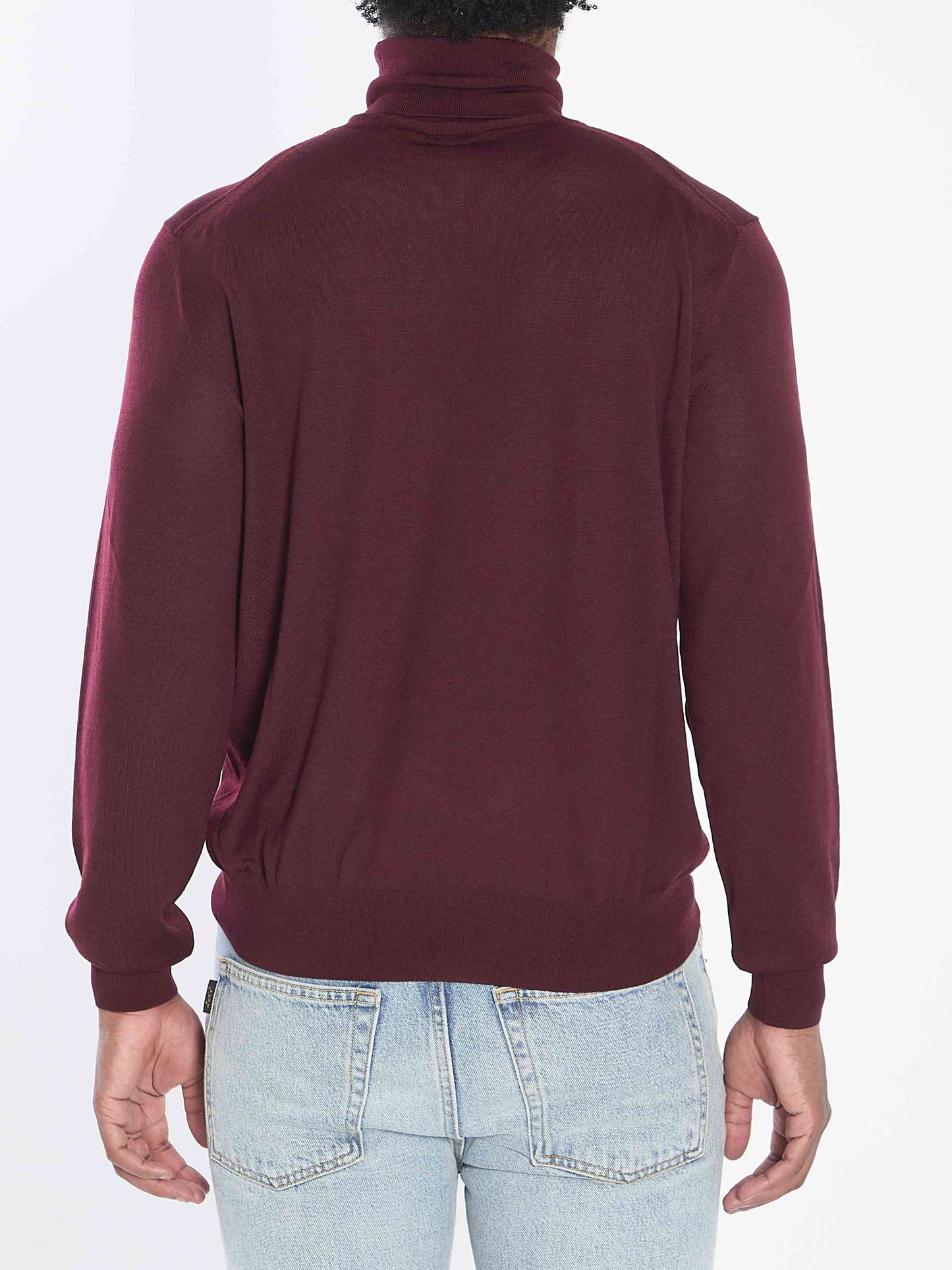 Saint Laurent Men Wool Turtleneck Sweater