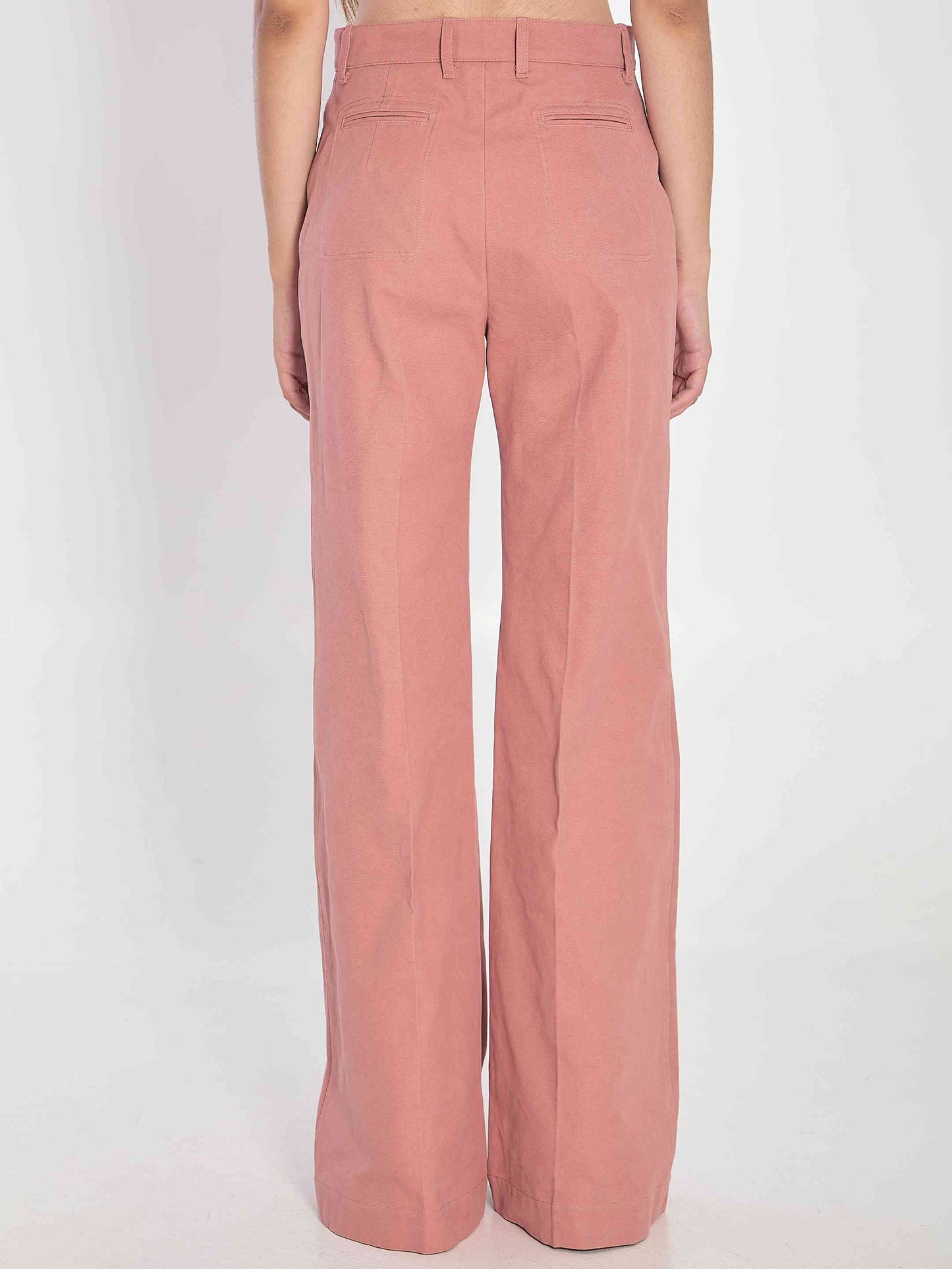 Chloe Women Flared Trousers