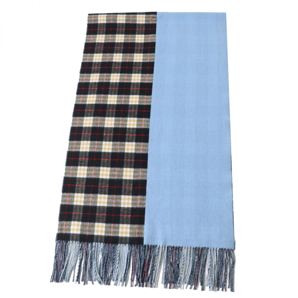 Burberry 100% Cashmere Shawl/Scarf Check