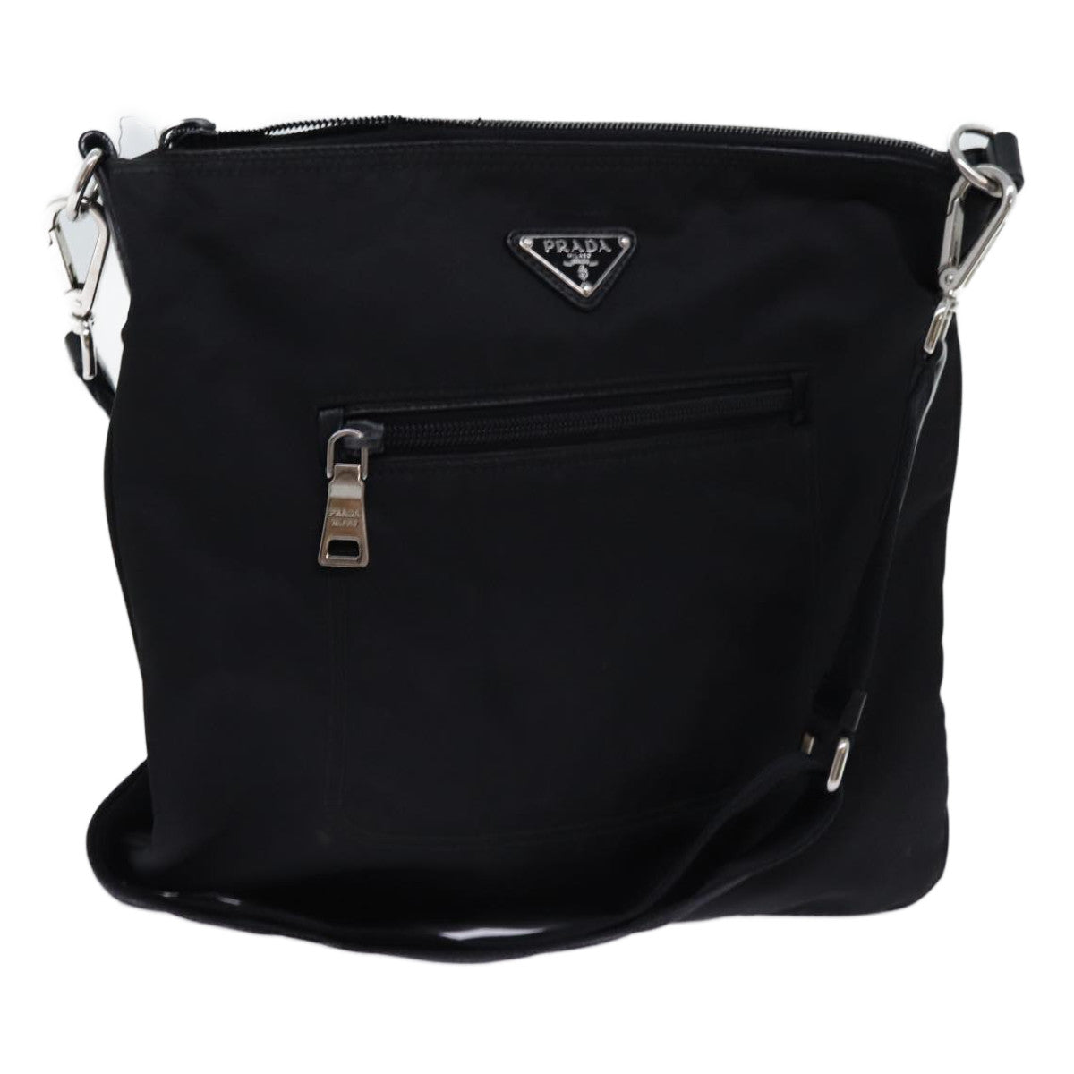 PRADA Shoulder Bag Nylon Black mr013