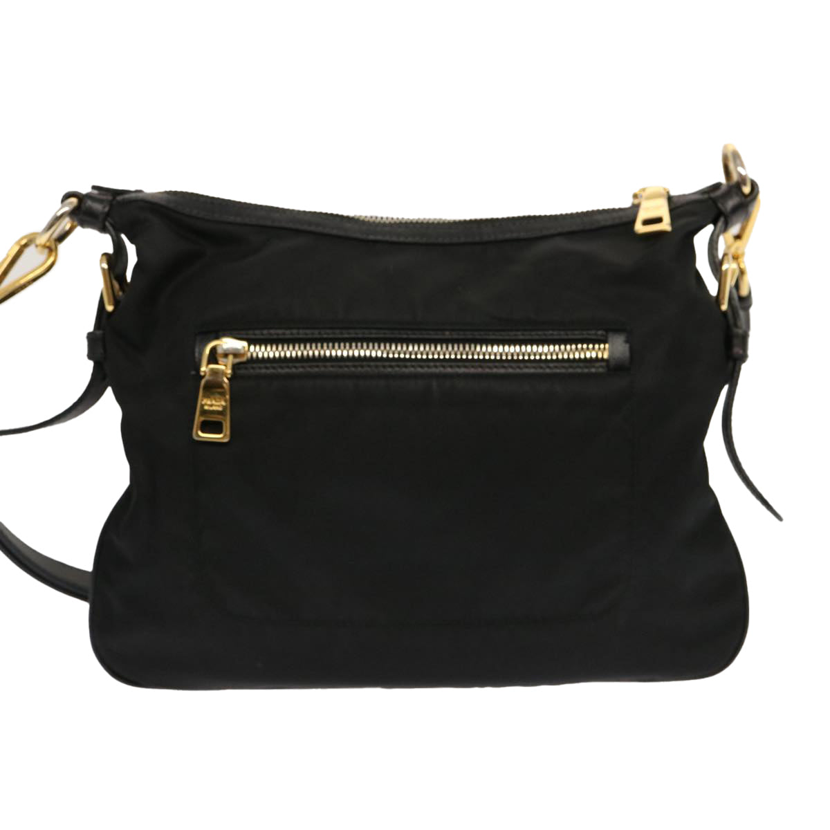 PRADA Shoulder Bag Nylon Black mr061