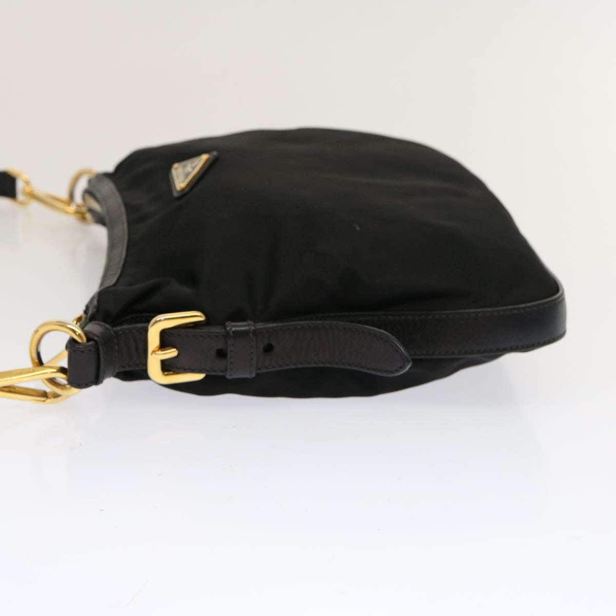 PRADA Shoulder Bag Nylon Black mr061