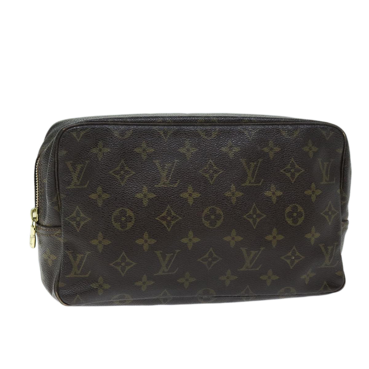 LOUIS VUITTON Monogram Trousse Toilette 28 Clutch Bag M47522 LV mr162