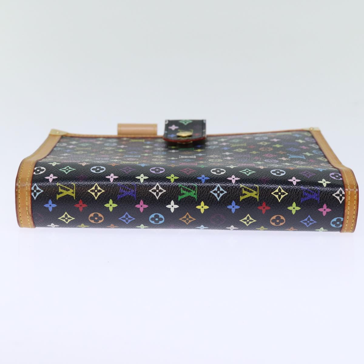 LOUIS VUITTON Multicolor Agenda GM Day Planner Cover Black R20893 mr202