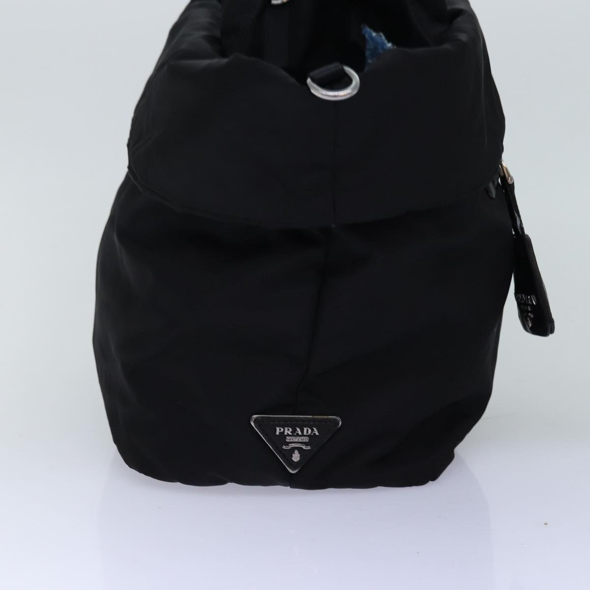 PRADA Hand Bag Nylon 2way Black mr207
