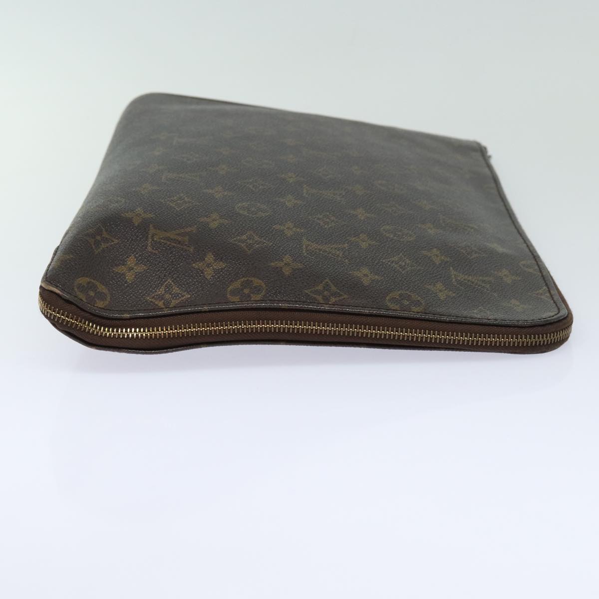 LOUIS VUITTON Monogram Posh Documents Clutch Bag M53456 LV mr348
