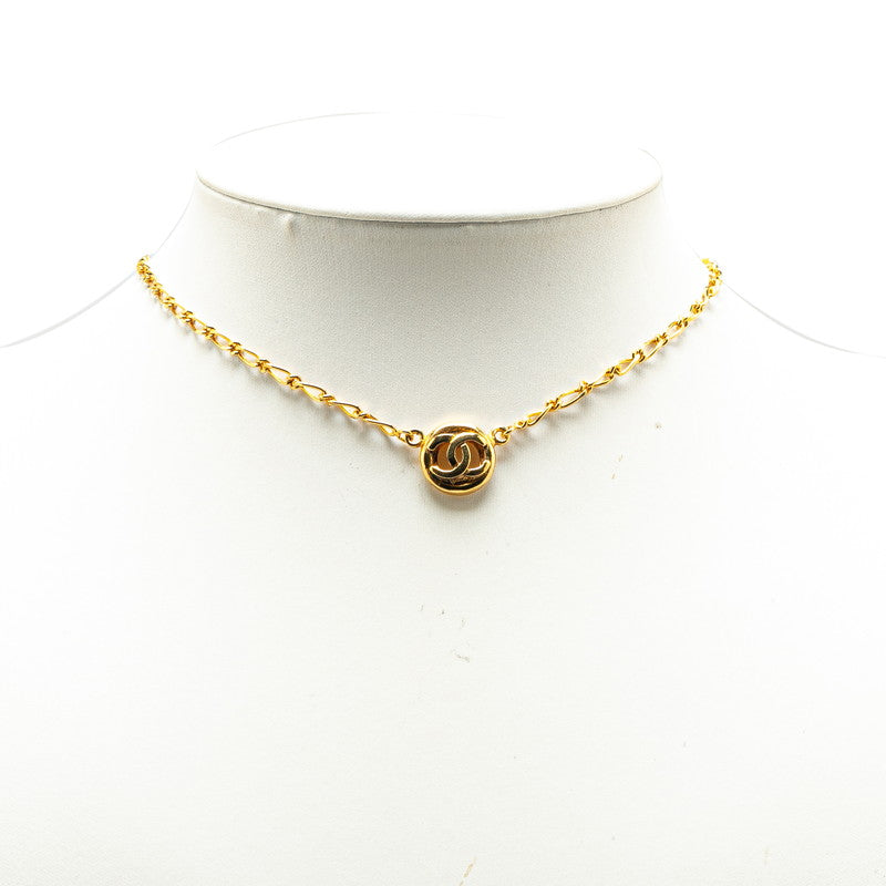 Chanel Vintage Coco Mark Necklace 1983