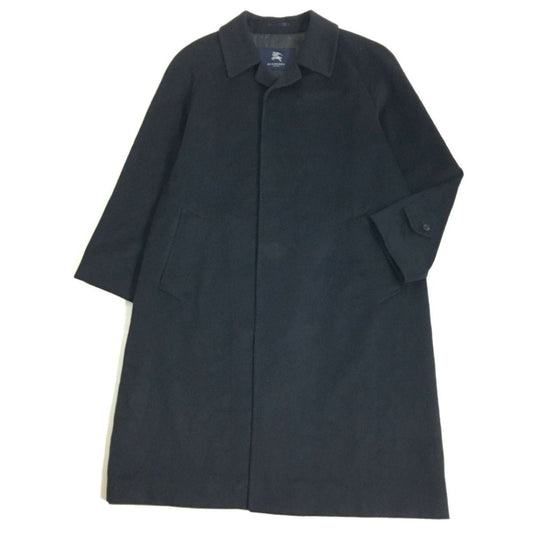 Burberry Cashmere Silk Coat with Logo Buttons