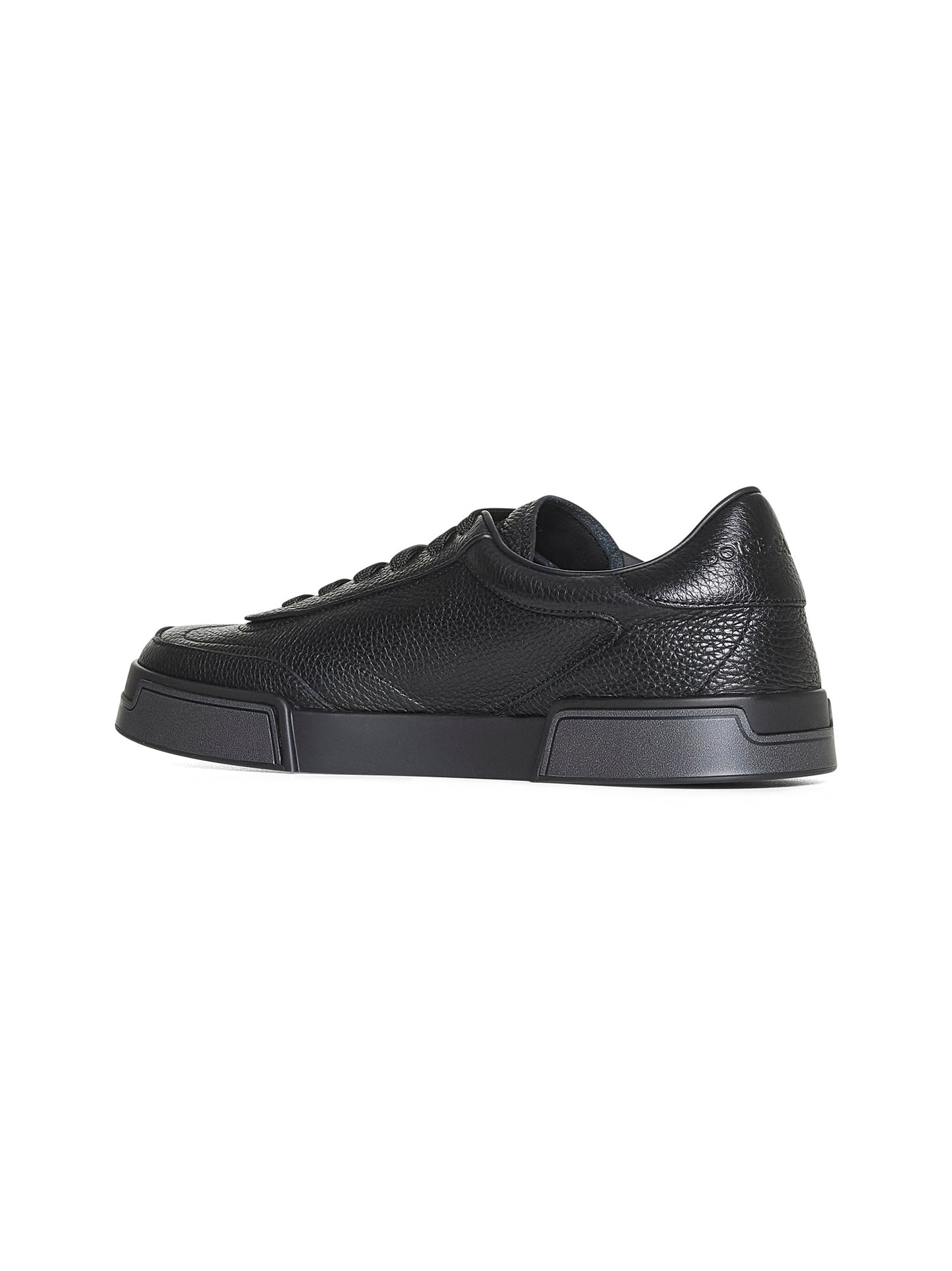 Dolce & Gabbana Men Black Portofino Yatch Sneakers