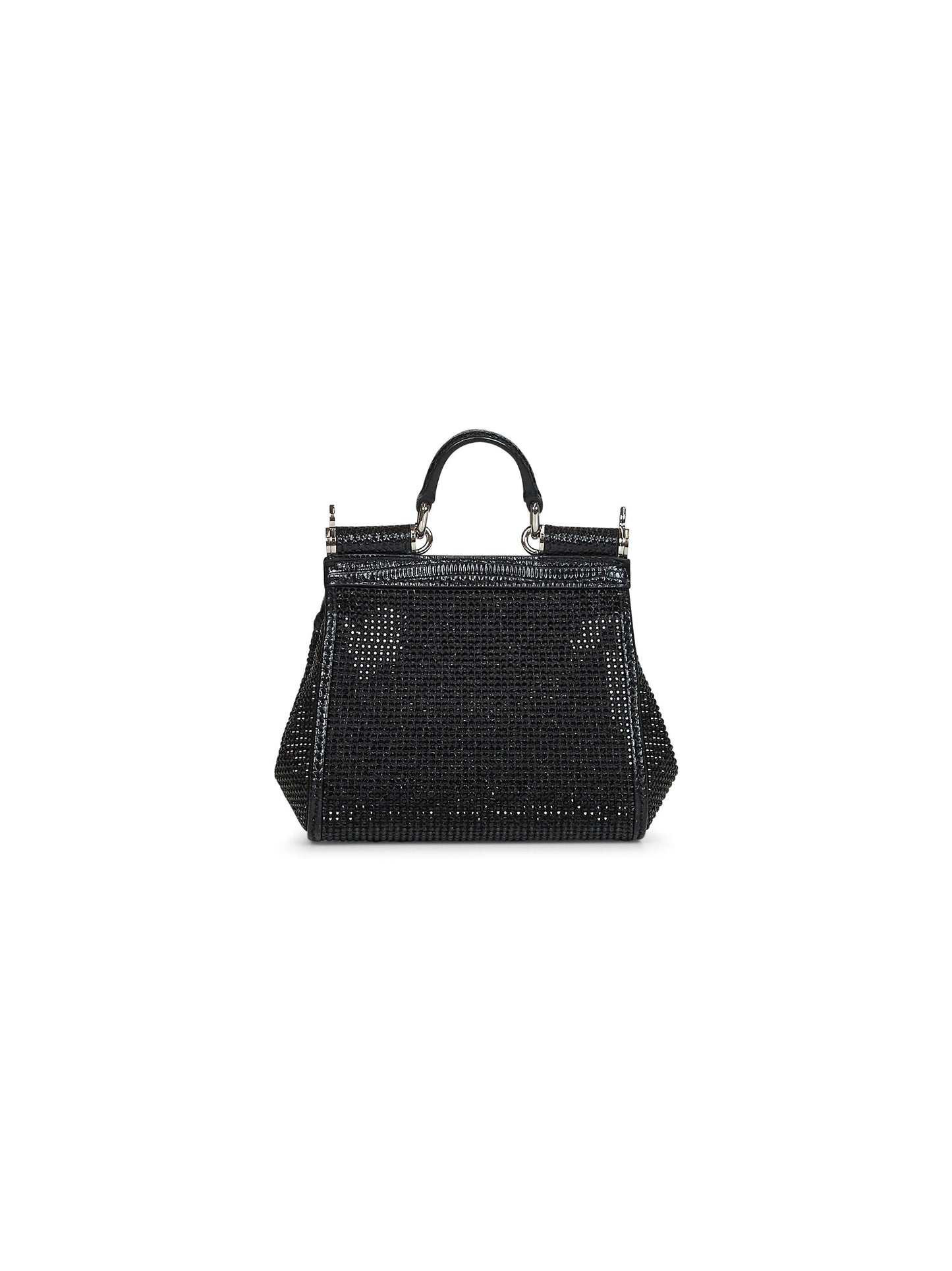 Dolce & Gabbana Women Black Mini Sicily Bag