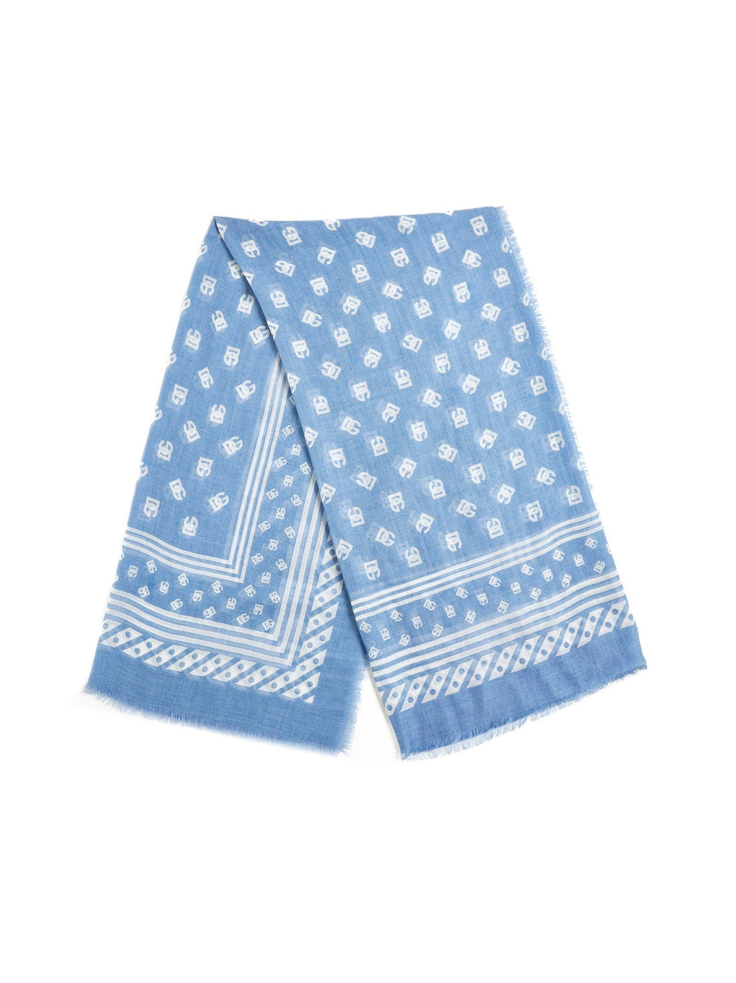 Dolce & Gabbana Women Dg Cashmere And Silk Scarf