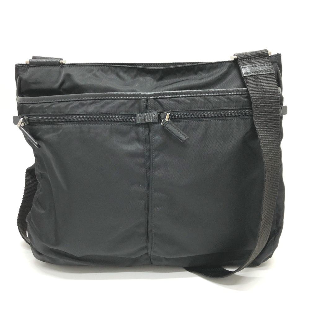 Black Fabric Prada Galleria Bag