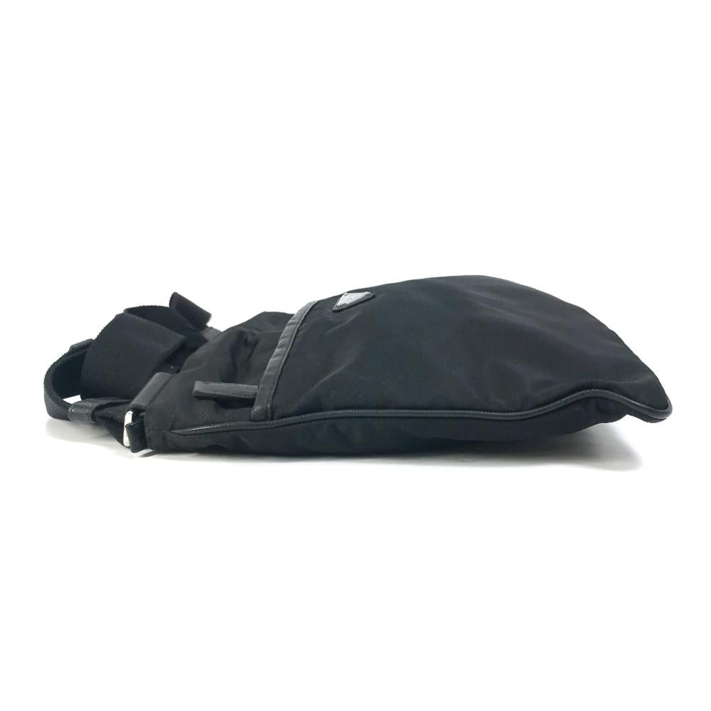 Black Fabric Prada Galleria Bag