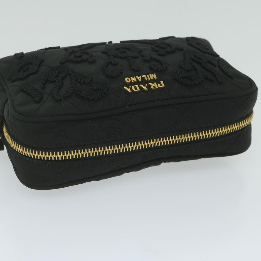 Black Fabric Prada Tessuto